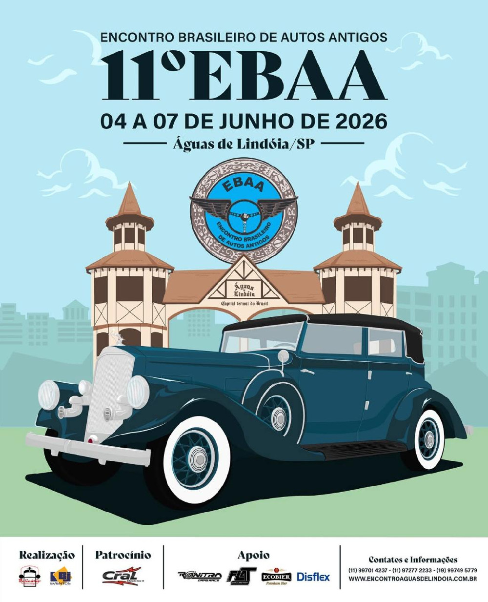 Feriado Corpus Christi e Autos Antigos 2026